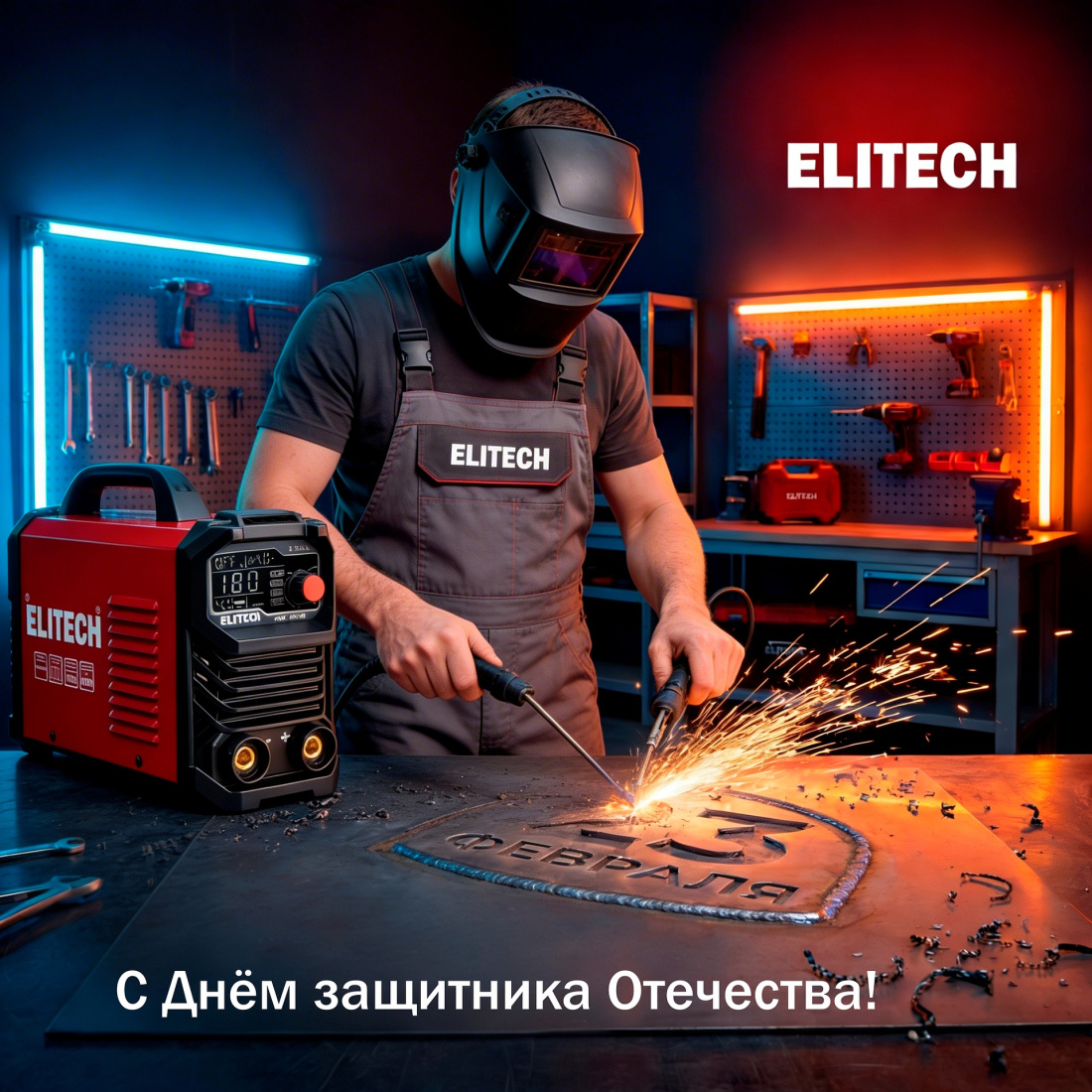 С праздником, защитники! - ELITECH