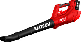 Воздуходувка аккумуляторная ELITECH СВ 2054АБК 20В, 54м/с, 762куб.м/ч