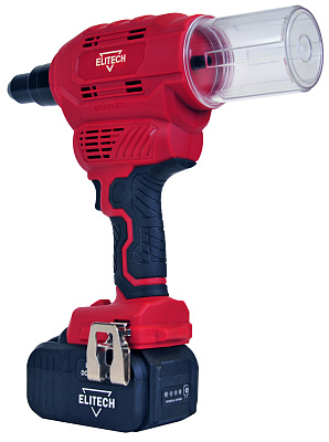 Пистолет заклепочный аккумуляторный ПЗА 18БЛ (E2208.004.01) - фото 6