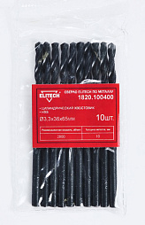 Сверло HSS 3.3х65, 10шт 1820.100400 (набор)