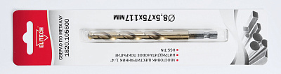 Сверло  8.5х117 HSS-G+TiN HEX1/4' 1820.105600 - фото 1