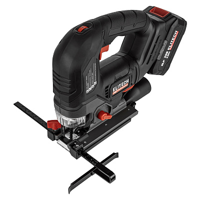 Лобзик аккмуляторный ELITECH HD CJS 2010LPLE 20В, 130мм, 1х4Ач - фото 13