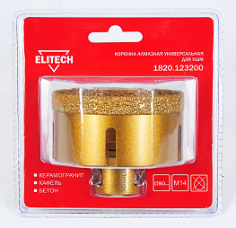 Коронка алмазная, 80мм х М14 1820.123200
