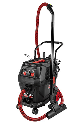 Пылесос строительный ELITECH HD VC 1435IVA 1600Вт, 240мбар , 40л - фото 1