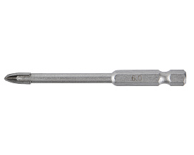Сверло 6х75мм HEX1/4' стекло 1820.104900