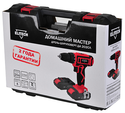 Дрель аккумуляторная ДА 202СЛ (E2201.017.01) - фото 5