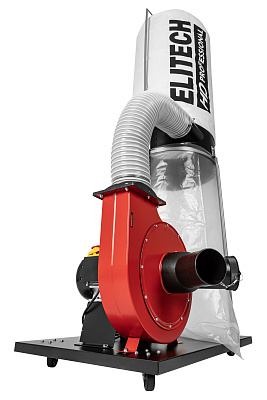 Пылесос для стружки ELITECH HD DC 1500 1500Вт, 153л - фото 2