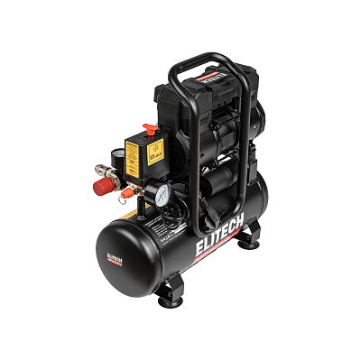 Компрессор безмасляный ELITECH HD ACF 200-8S 1,0кВт, 200л/мин, 8л - фото 6