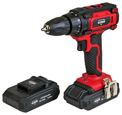 Шлифмашина угловая аккумуляторная ELITECH МШУ 18БЛ 18 В, 125 мм, 1х4,0 Ач - фото 1