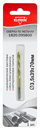 Сверло 3.5х70 HSS-G+TiN 1шт 1820.095800