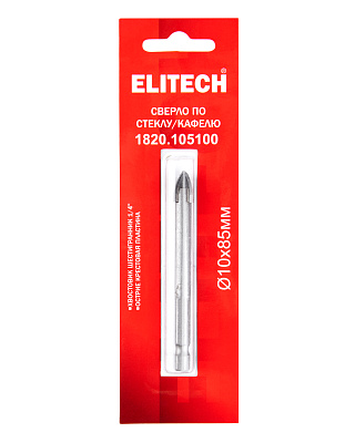 Сверло 10х85мм HEX1/4' стекло 1820.105100 - фото 6