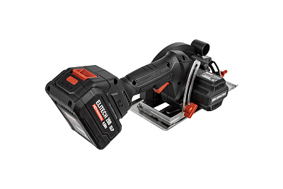 Пила дисковая аккумуляторная ELITECH HD CCS 2050BL 20В, 2х4Ач - фото 7