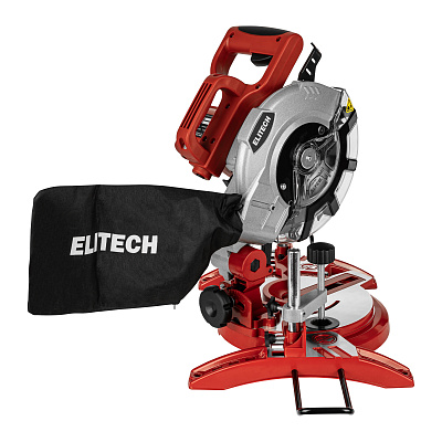 Пила торцовочная ELITECH ПТ 13-21 1400Вт, 210мм - фото 6