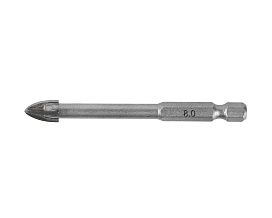 Сверло 8х85мм HEX1/4' стекло 1820.105000