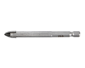 Сверло 10х85мм HEX1/4' стекло 1820.105100
