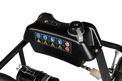 Вибротрамбовка бензиновая ELITECH HD GVR 80L 10кН, 77кг, 250мм - фото 4