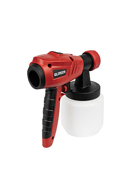 Краскопульт ELITECH КЭ 07-26П 950Вт, 100DIN, 0,9л/мин - фото 5