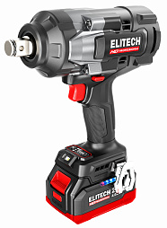 Гайковёрт аккумуляторный ELITECH HD CW 2016BL 20В, 1600Нм, 1х4Ач