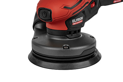 Шлифмашина эксцентриковая аккумуляторная ELITECH HD COS 2012SL 20 В, 125 мм, без АКБ и ЗУ - фото 2