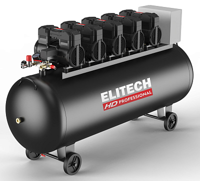 Компрессор безмасляный ELITECH HD ACF 1500-300S 9,0кВт, 1500л/мин, 300л - фото 1