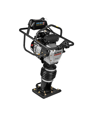 Вибротрамбовка бензиновая ELITECH HD GVR 80L 10кН, 77кг, 250мм - фото 14