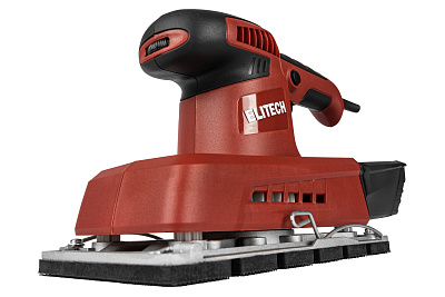 Шлифмашина вибрационная ELITECH МШВ 0423Э 380Вт, 113х228мм - фото 3