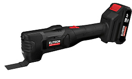 Мультииструмент аккумуляторный ELITECH HD MTC 2005BL 20В, 1х2Ач