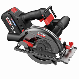 Пила дисковая аккумуляторная ELITECH HD CCS 4055BL 40В, 55мм, 1х4Ач