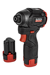 Винтовёрт аккумуляторный прямой ELITECH HD CS 1201L 12В, 145Нм, 2х2Ач