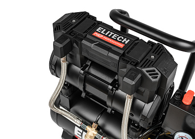 Компрессор безмасляный ELITECH HD ACF 200-8S 1,0кВт, 200л/мин, 8л - фото 4