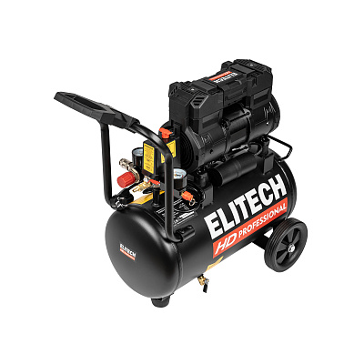 Компрессор безмасляный ELITECH HD ACF 300-24S 1,5кВт, 300л/мин, 24л - фото 7