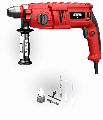Перфоратор SDS-plus ELITECH ДМ П 240РЭМ 750Вт, 2,3Дж - фото 2