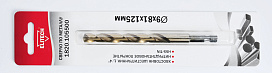 Сверло 9х125 HSS-G+TiN HEX1/4' 1820.105500