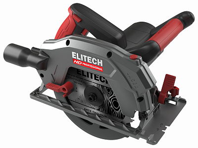 Пила дисковая ELITECH HD CS 1666E 1600Вт, 65мм - фото 1