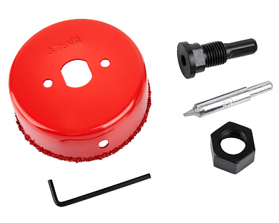 Коронка в сборе 76мм WC 1820.170300 - фото 9