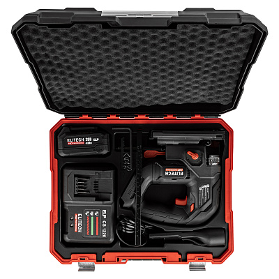 Лобзик аккмуляторный ELITECH HD CJS 2010LPLE 20В, 130мм, 1х4Ач - фото 15