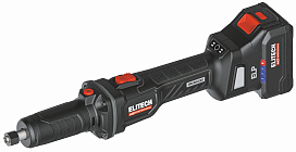 Шлифмашина прямая аккумуляторная ELITECH HD CSG 2050BL 20 В, 50 мм, 1х4,0 Ач