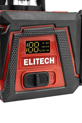 Нивелир лазерный ELITECH ЛН 360-3-ЗЕЛ 3х360, зеленый, аккум - фото 3