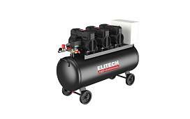 Компрессор безмасляный ELITECH HD ACF 750-100S 4,4кВт, 750л/мин, 100л