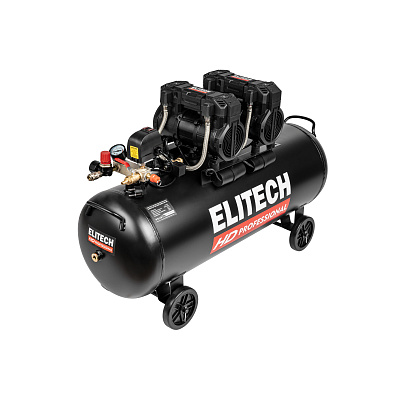 Компрессор безмасляный ELITECH HD ACF 500-100S 2,9кВт, 500л/мин, 100л - фото 6