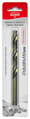 Кобальтовое сверло 12.0х151 1шт 1820.066300 - фото 1