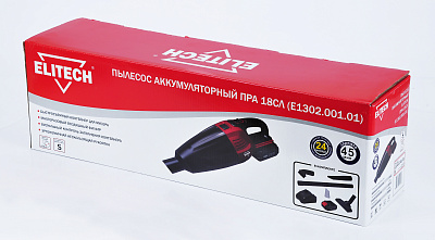 Пылесос аккумуляторный ПРА 18СЛ (E1302.001.02) - фото 19