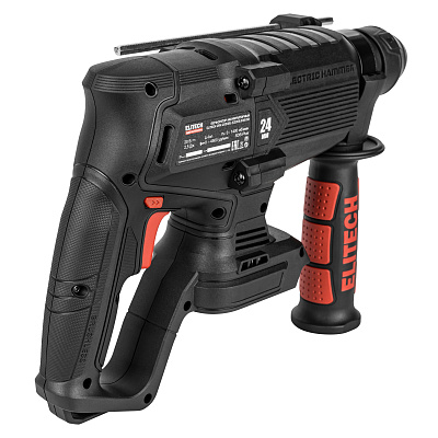 Перфоратор аккумуляторный ELITECH HD CRH 2024BL 20В, 2,5Дж, без АКБиЗУ - фото 5