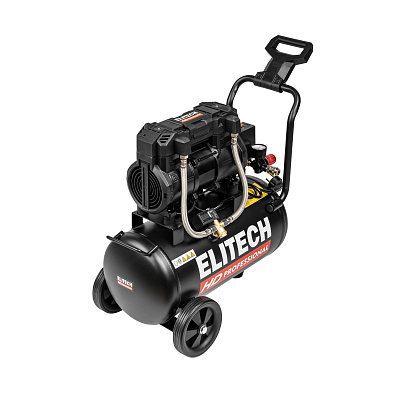 Компрессор безмасляный ELITECH HD ACF 300-24S 1,5кВт, 300л/мин, 24л - фото 1