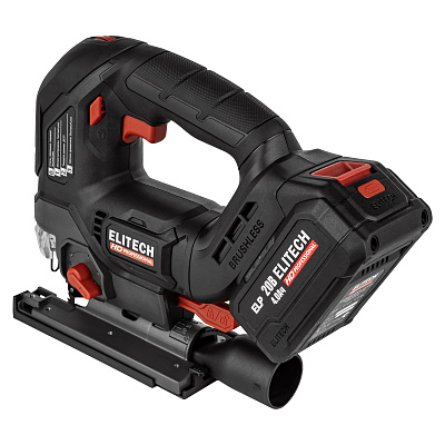 Лобзик аккмуляторный ELITECH HD CJS 2010LPLE 20В, 130мм, 1х4Ач - фото 5