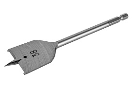 Сверло 38х150мм HEX1/4'' перо 1820.184300