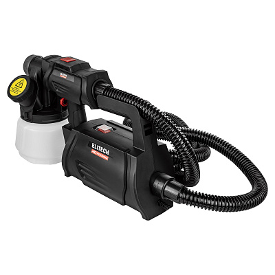 Краскопульт ELITECH HD SG 1025P 950Вт, 150DIN, 1,2л/мин - фото 4