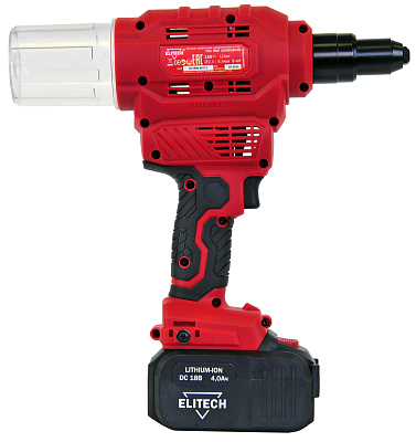 Пистолет заклепочный аккумуляторный ПЗА 18БЛ (E2208.004.01) - фото 2