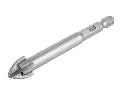 Сверло 12х85мм HEX1/4' стекло 1820.105200 - фото 3