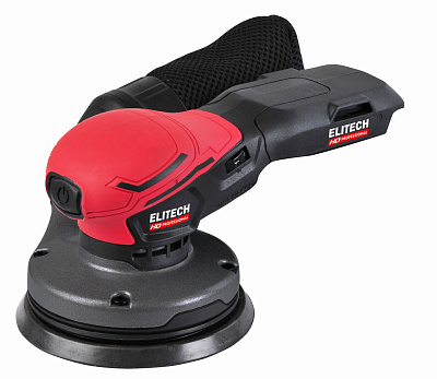 Шлифмашина эксцентриковая аккумуляторная ELITECH HD COS 2012BL 20 В, 125 мм, без АКБ и ЗУ - фото 1